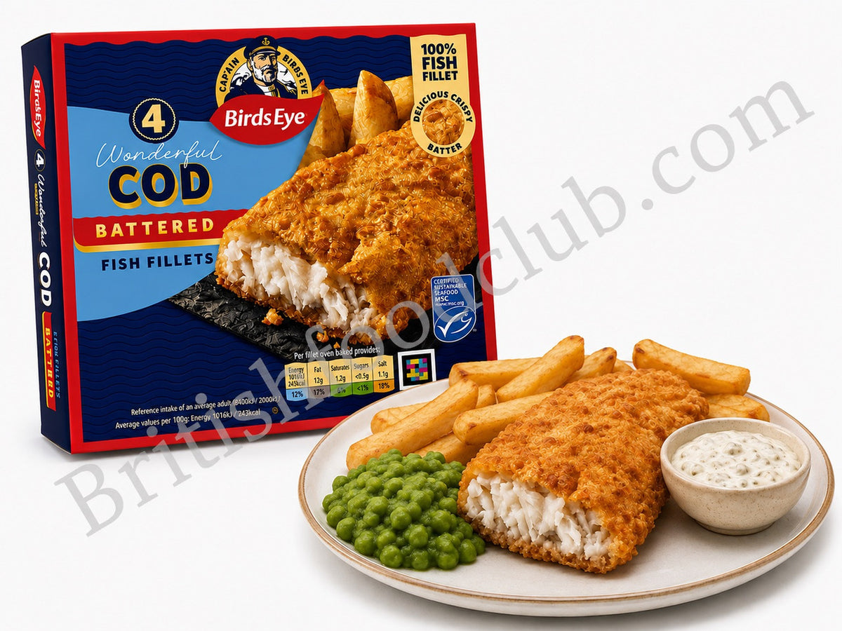 Birds Eye Battered Cod Fillets