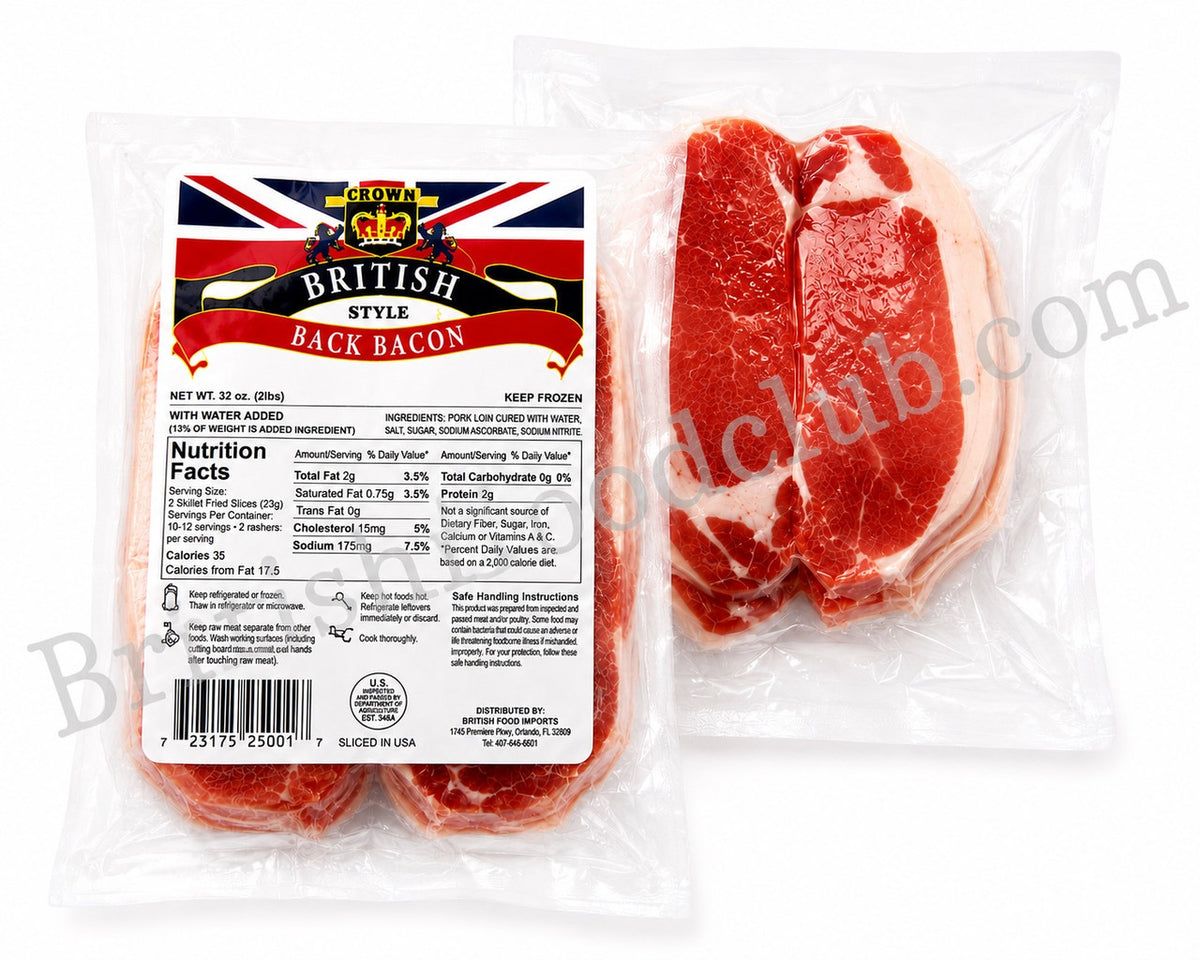 Crown Catering British Back Bacon Pack