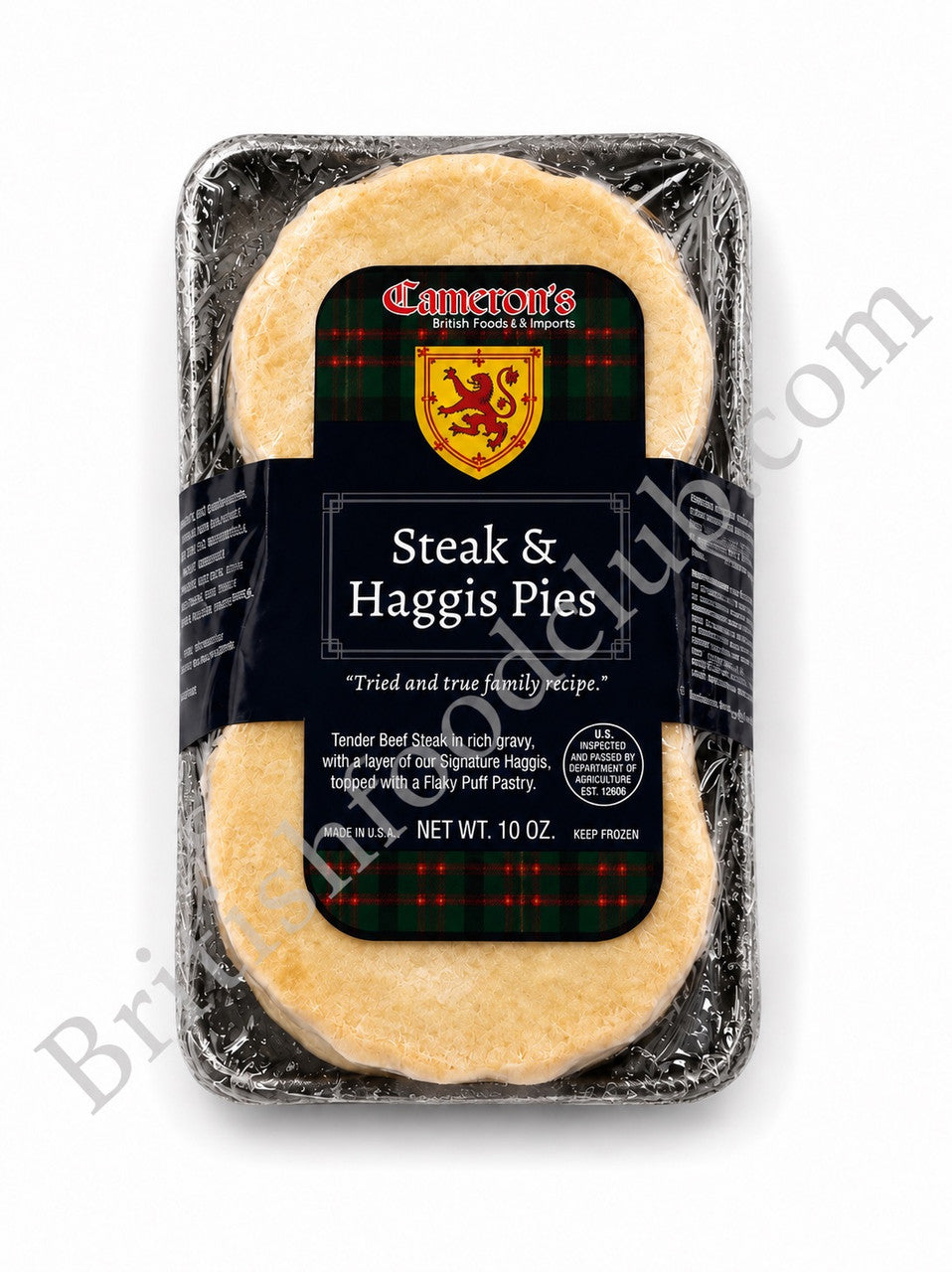 Cameron’s Steak & Haggis Pie 2 Pack