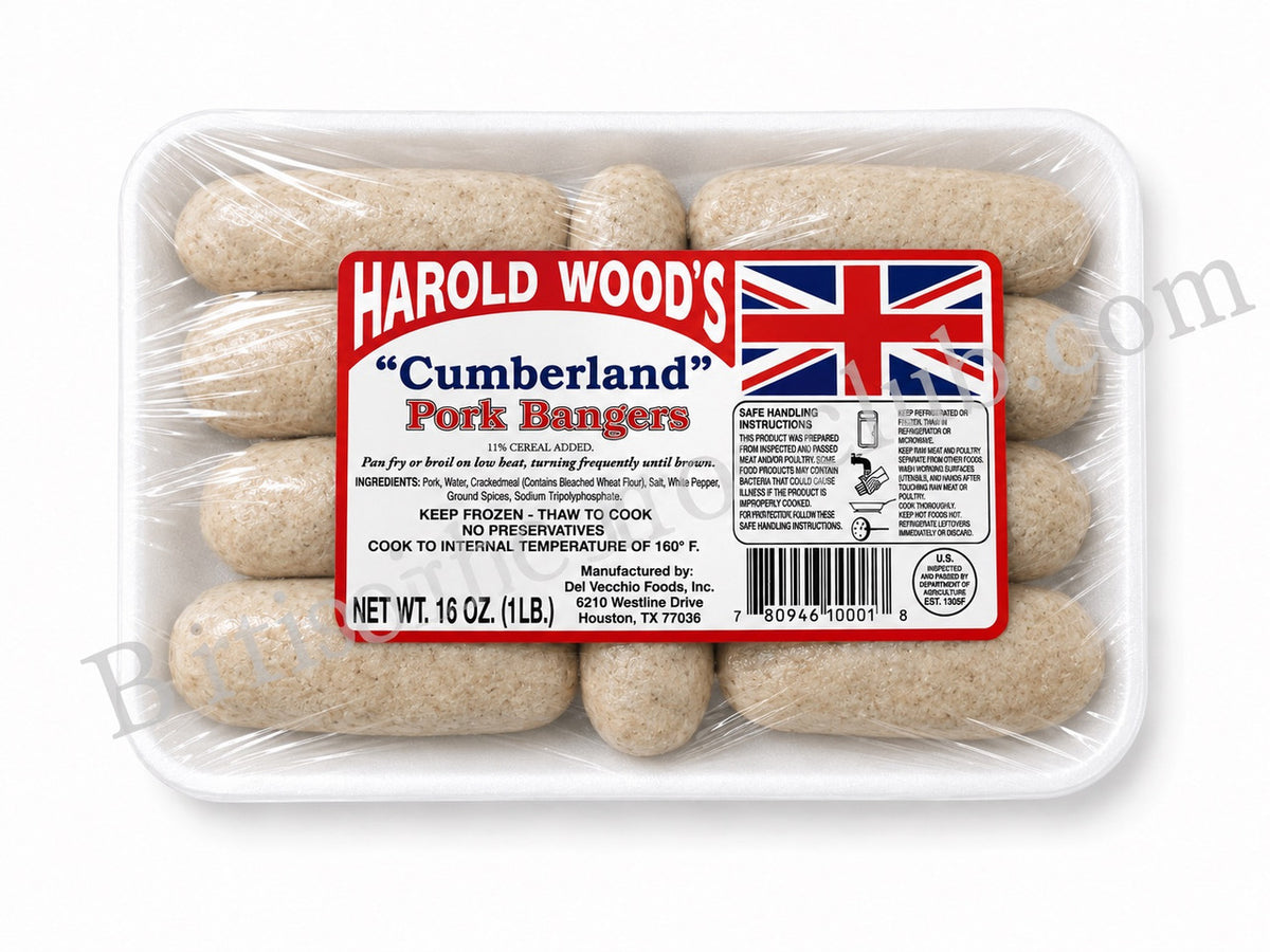 Harold Woods COCKTAIL CUMBERLAND Sausages (10 per pk