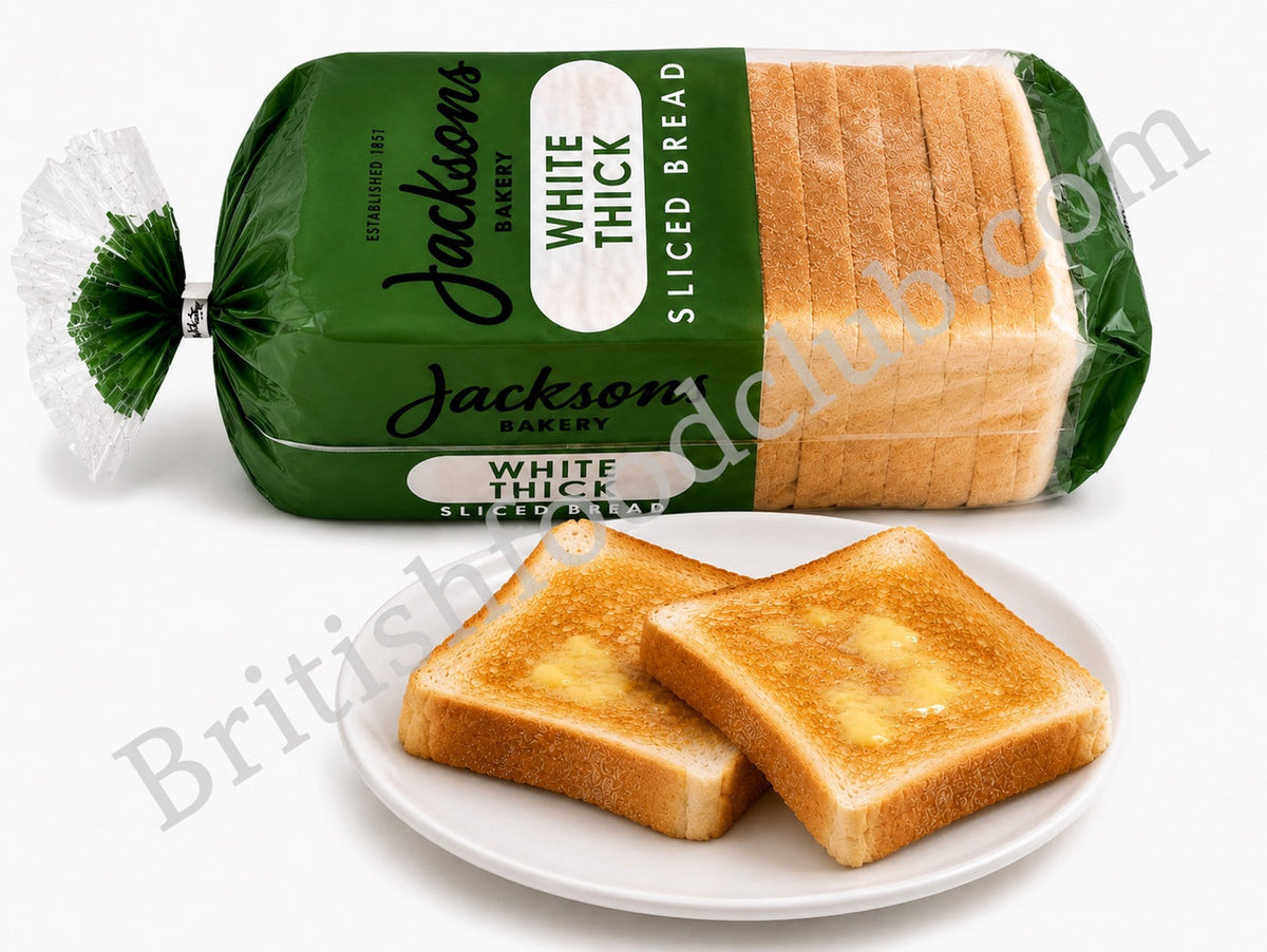 Jacksons Thick White Sliced Bread