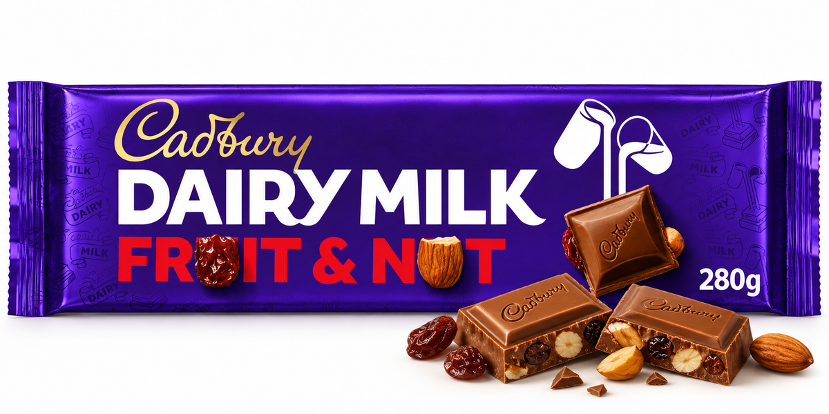 Dairy Milk Fruit & Nut