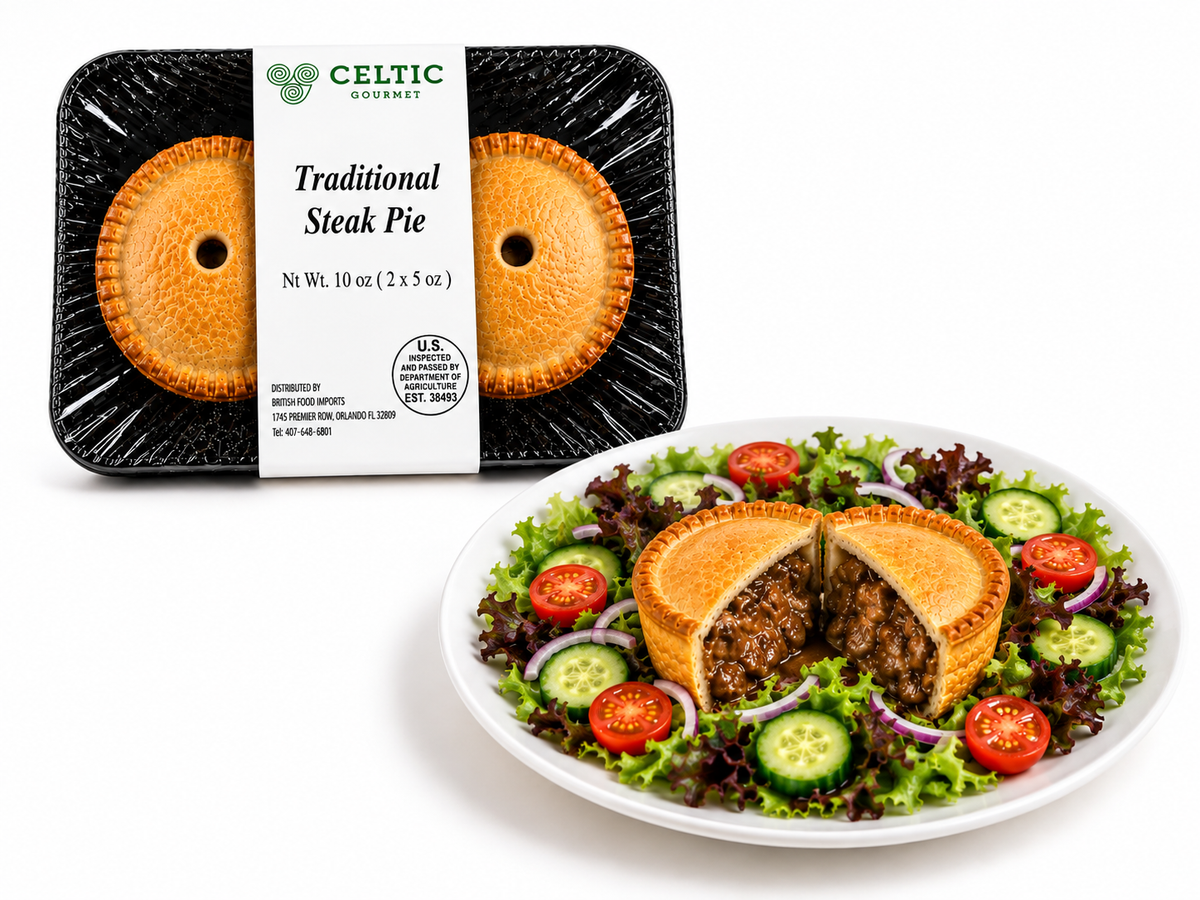 Celtic Gourmet Traditonal Steak Pies