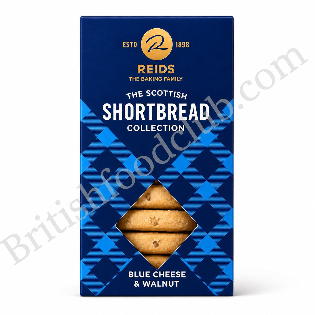 Reids Select Bleu Cheese & Walnut Shortbread