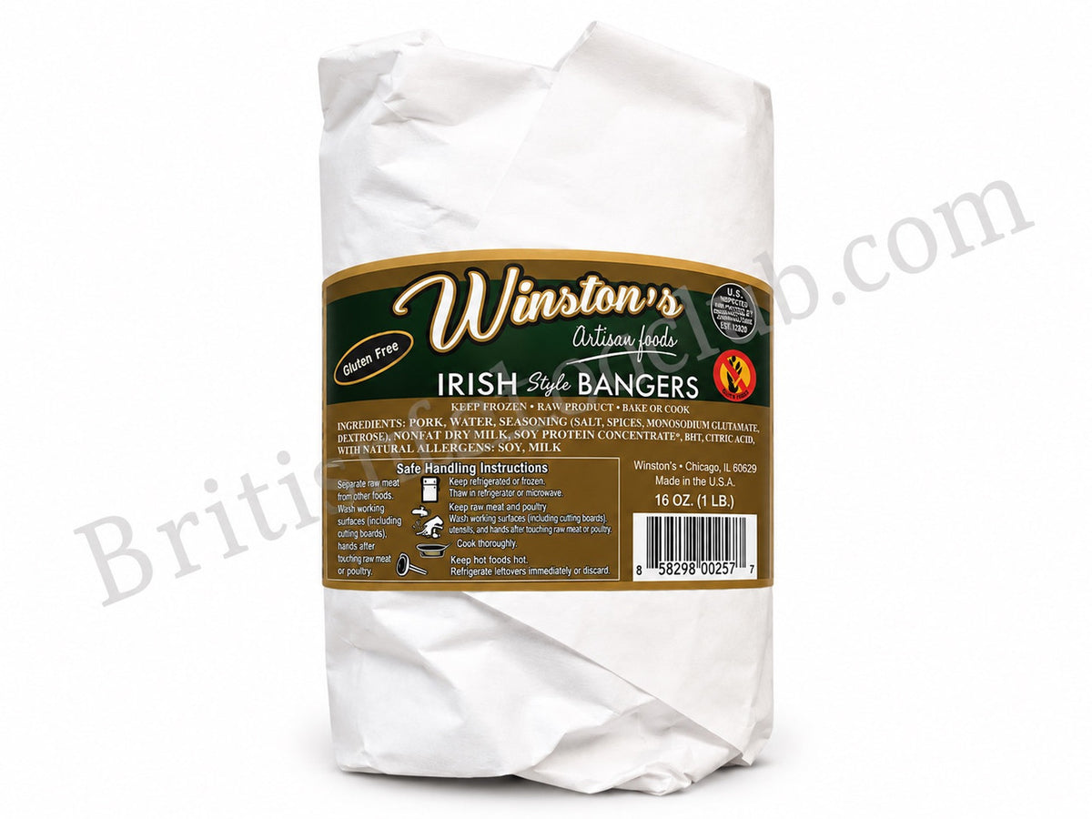 Winstons Gluten Free Irish Pork Bangers - 99% Pork