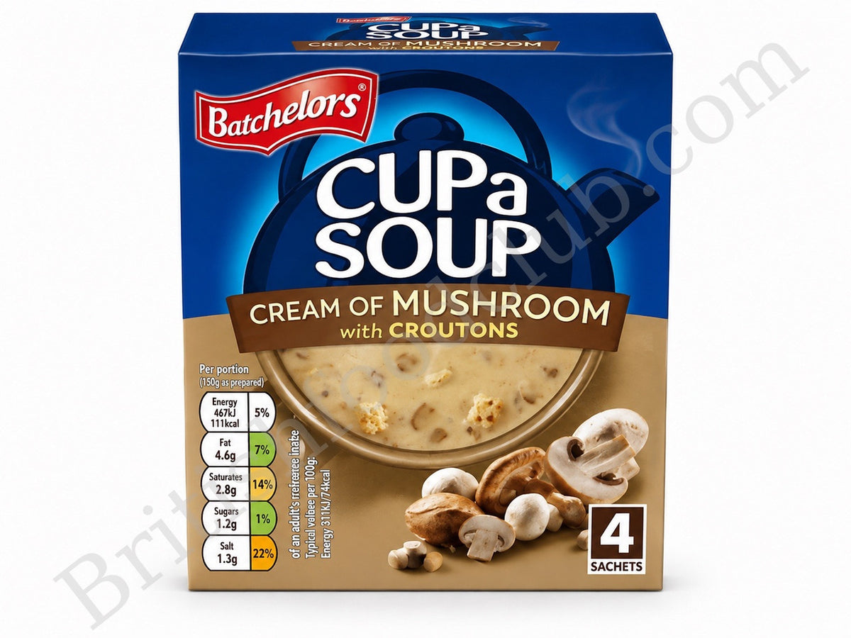 Batchelors Cup A Soup Cream Of Mushroom w/ croutons