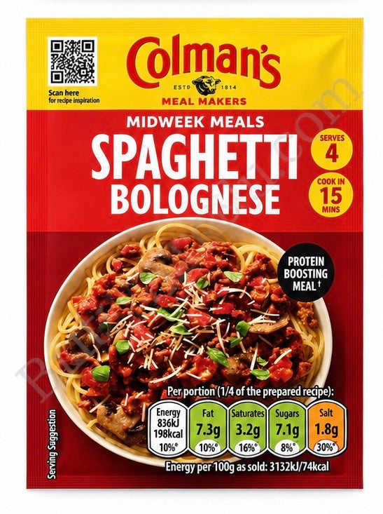 Colman's Spaghetti Bolognese Sauce Mix