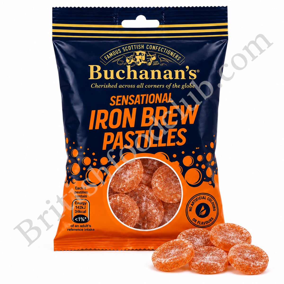 Buchanans Iron Brew Pastilles Bag