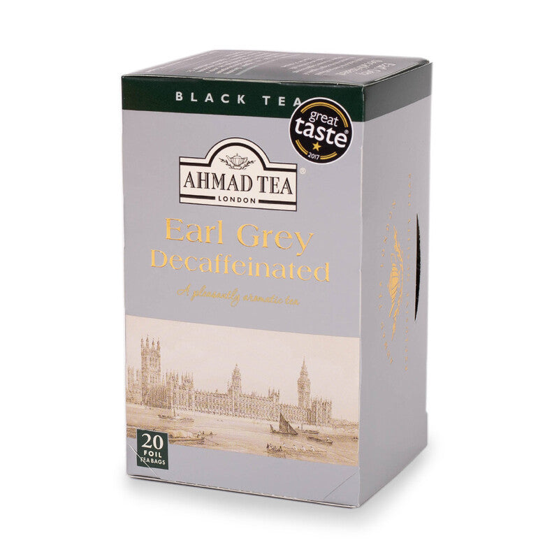 Ahmad Classic - DECAF Earl Grey - 20 Foil Enveloped Tea Bags