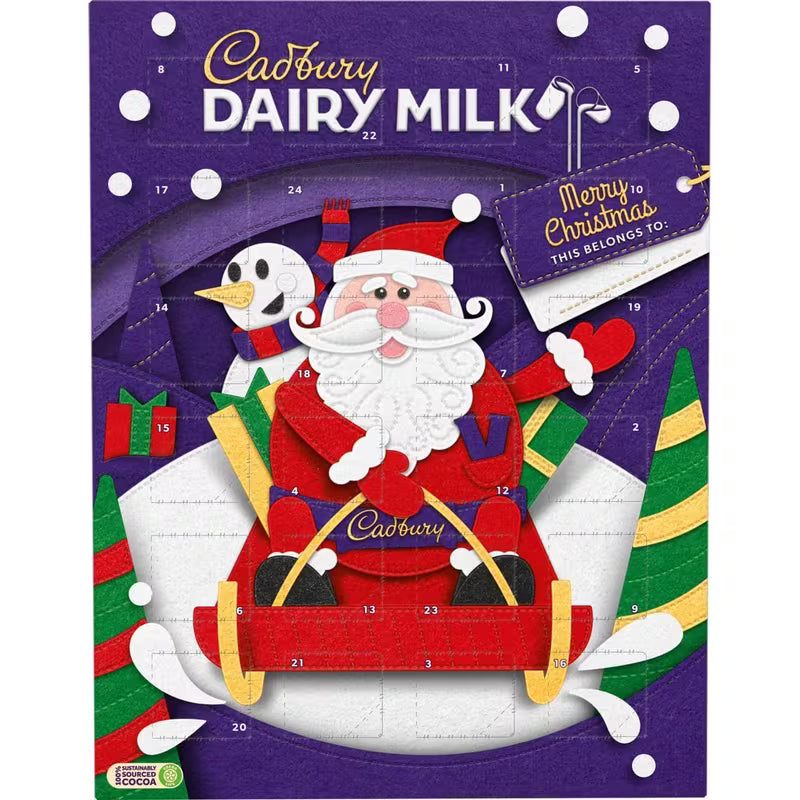 Dairy Milk Chocolate Advent Calendar