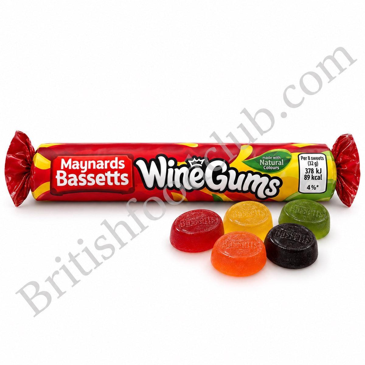 Wine Gums Tubes