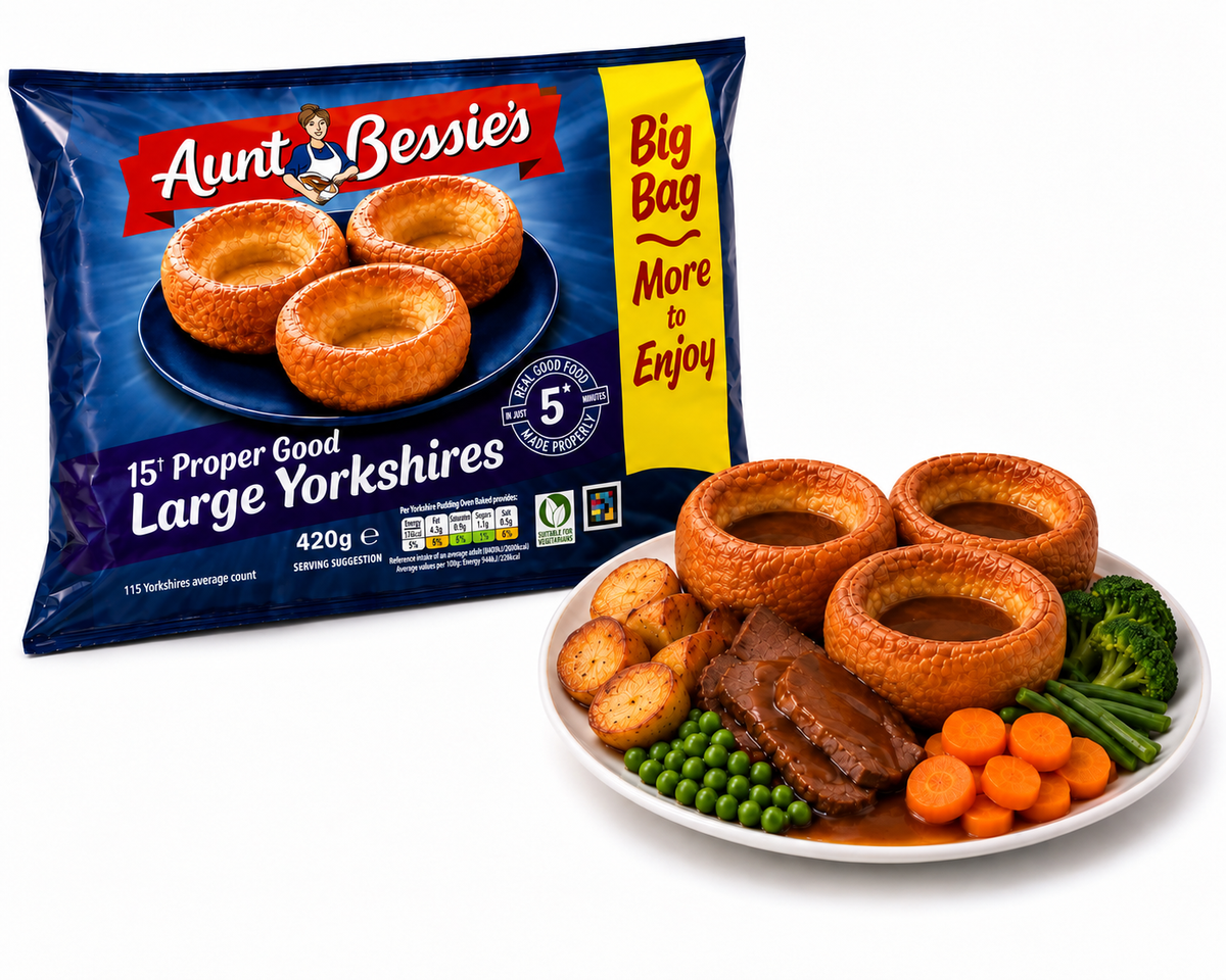 Aunt Bessies Proper Good LARGE Yorkshires