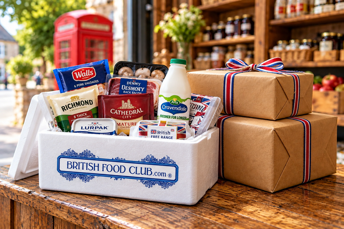 British Food Club shipping parcels