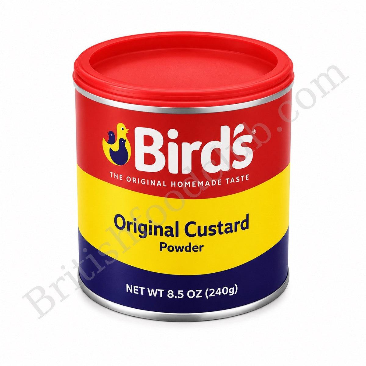 Birds Custard Powder Drum
