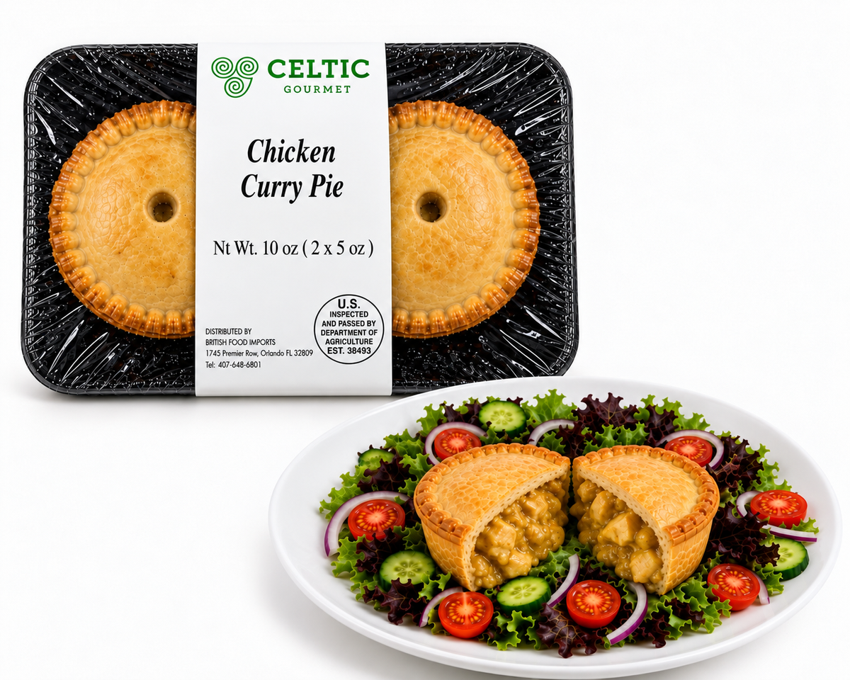Celtic Gourmet Classic Chicken Curry Pies