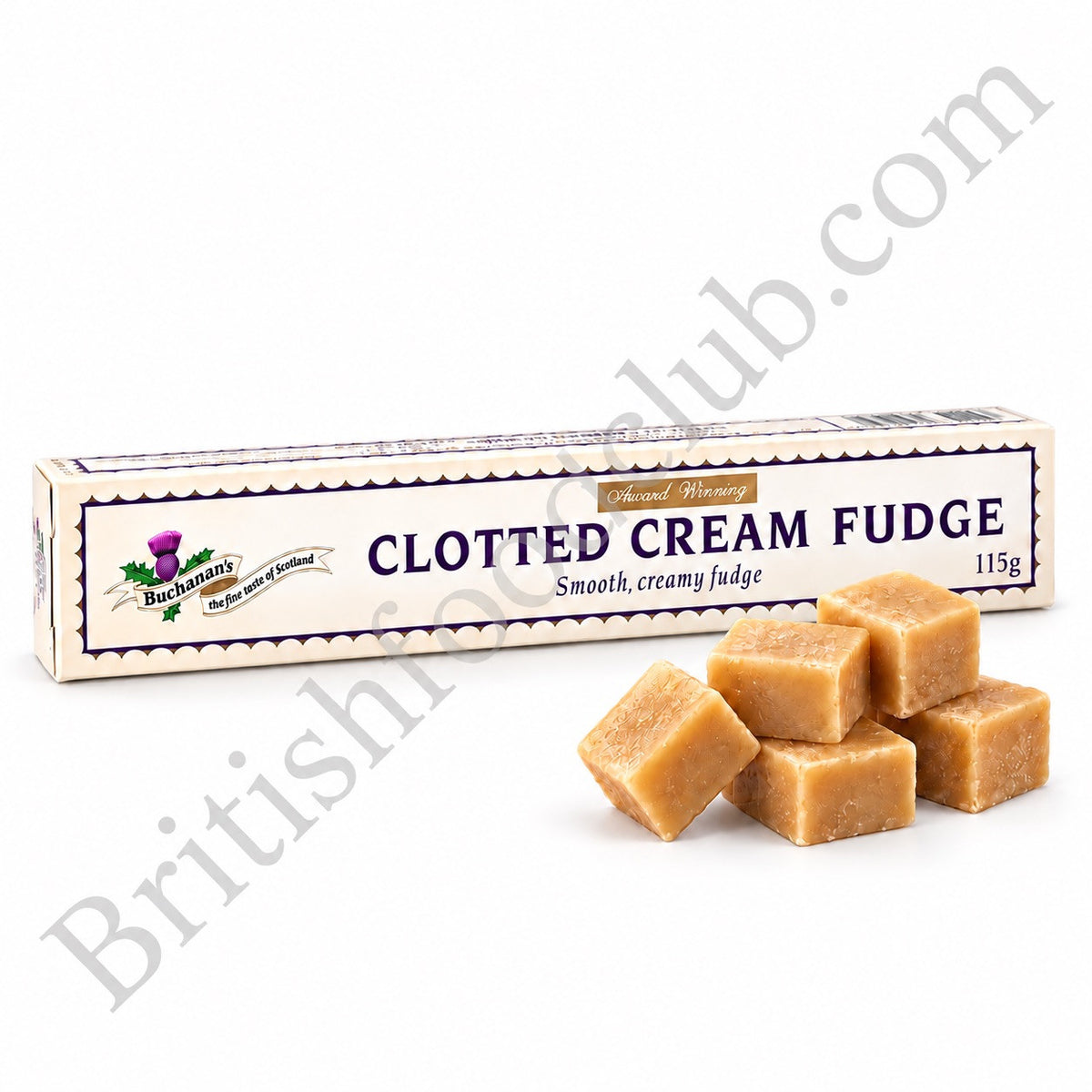 Buchanan's Clotted Cream Fudge Tube