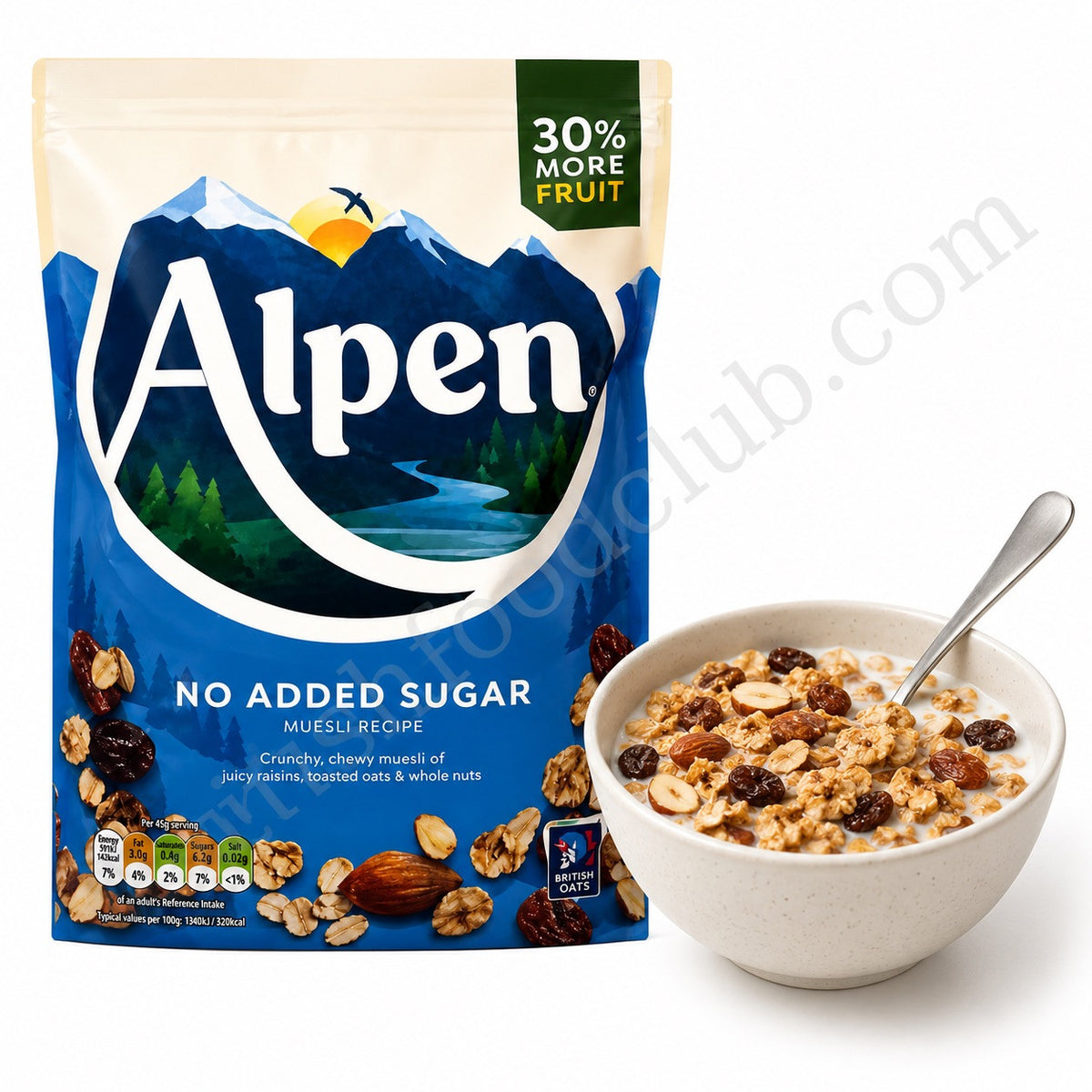 Alpen No Added Sugar Sack