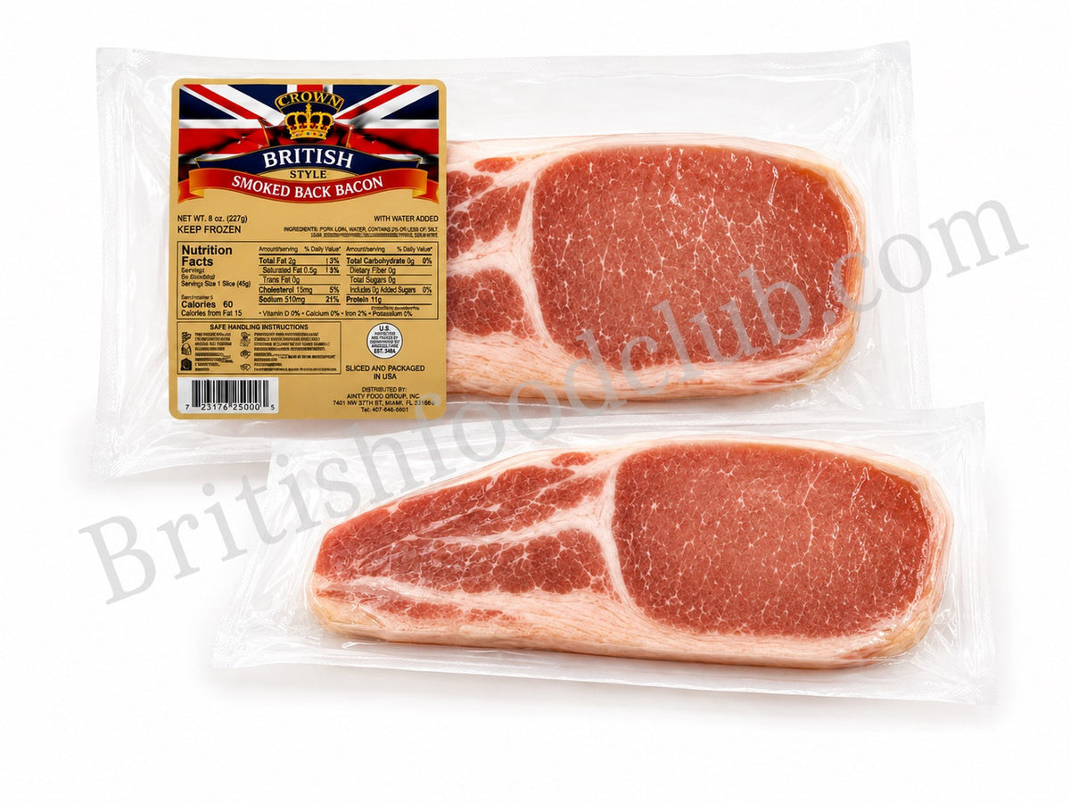 Crown British Smoked Back Bacon