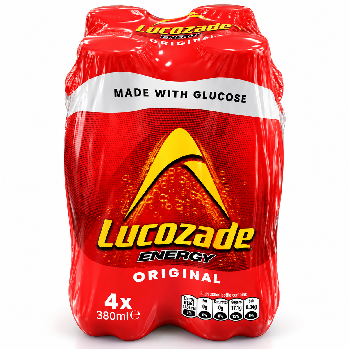 Lucozade Original 4 Pack