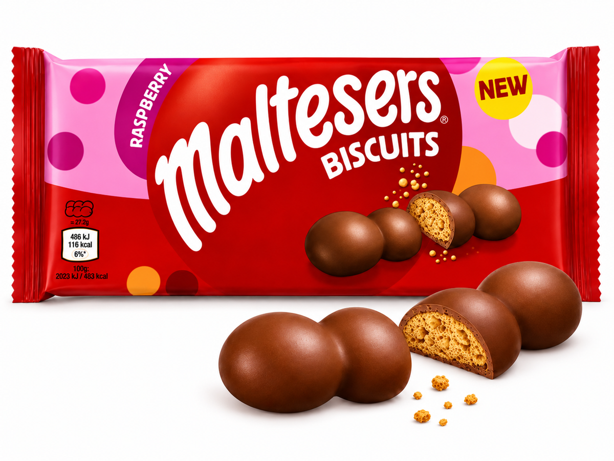 Maltesers Biscuits Raspberry