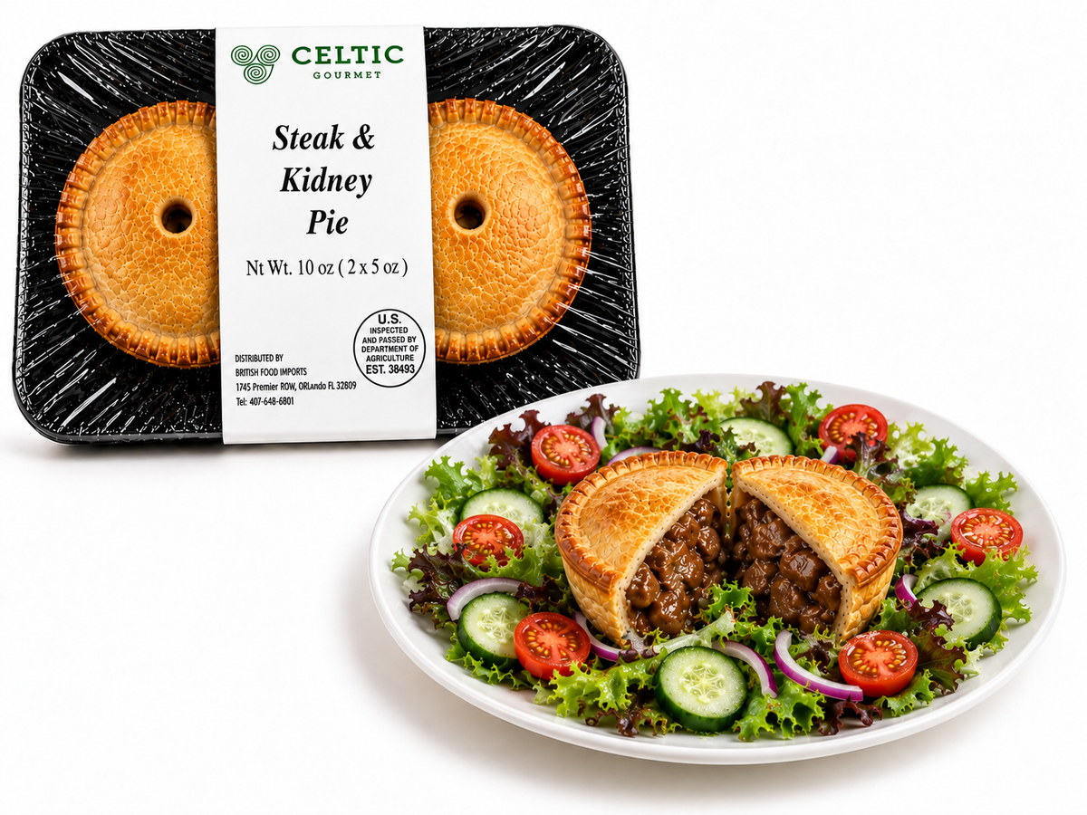 Celtic Gourmet Steak & Kidney Pies
