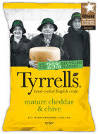 Tyrrell's Mature Cheddar & Chive Crisps