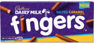 Cadburys Dairy Milk Salted Caramel Chocolate Fingers