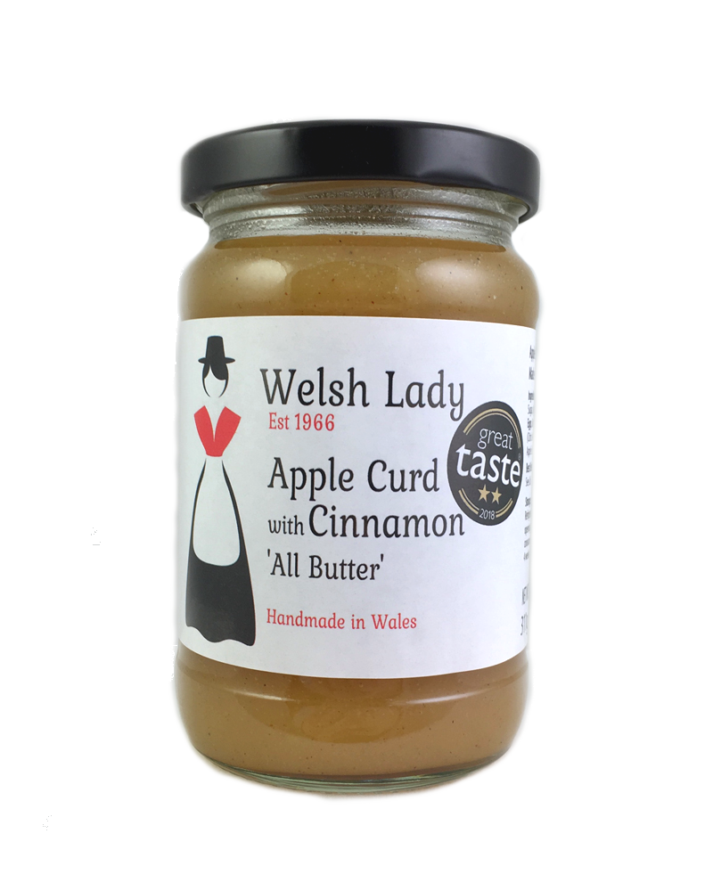 Welsh Lady Apple Curd With Cinnamon