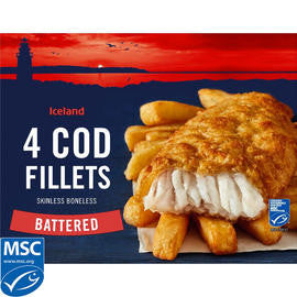 Iceland Battered Cod Fillets