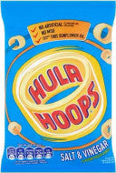 Hula Hoops Salt & Vinegar Crisps - Grab Bag