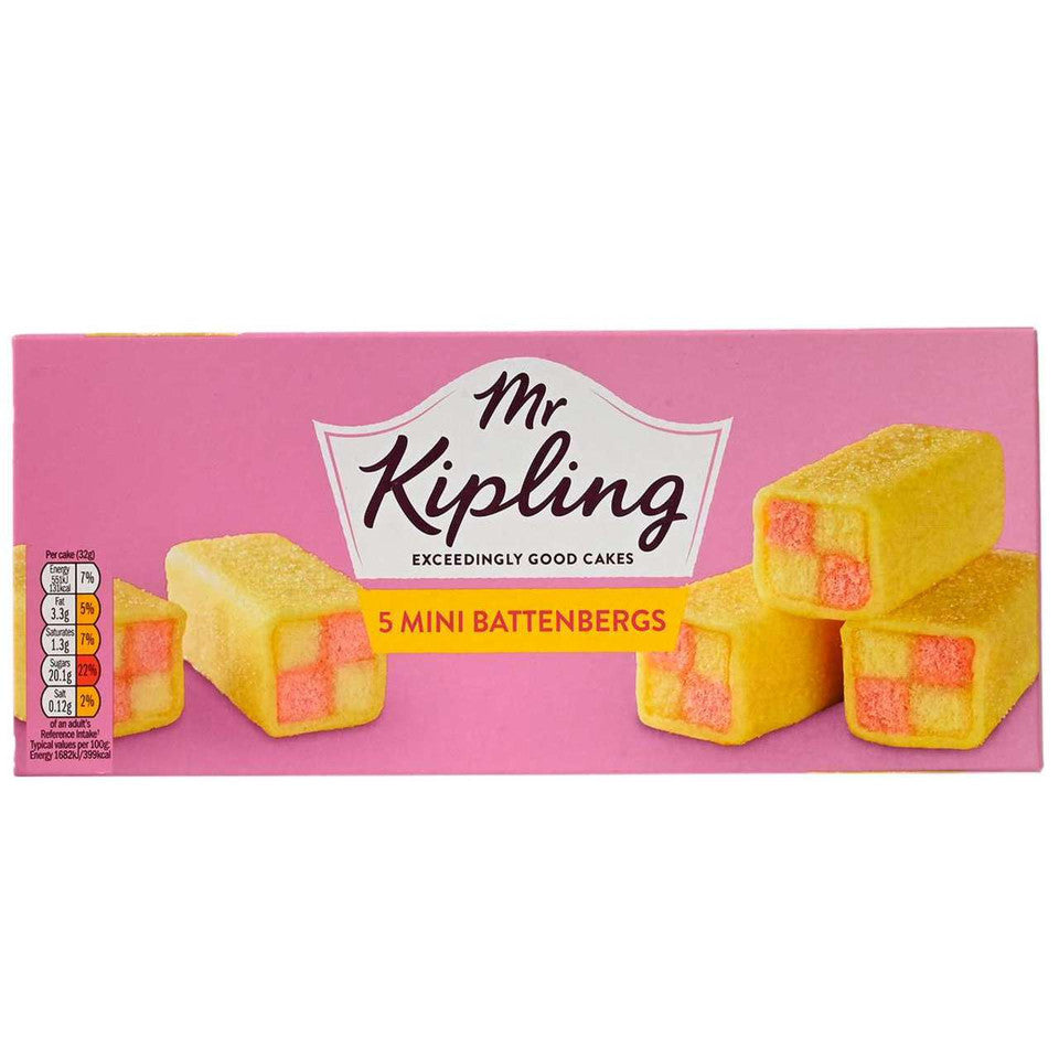 Mr Kipling Mini Battenbergs