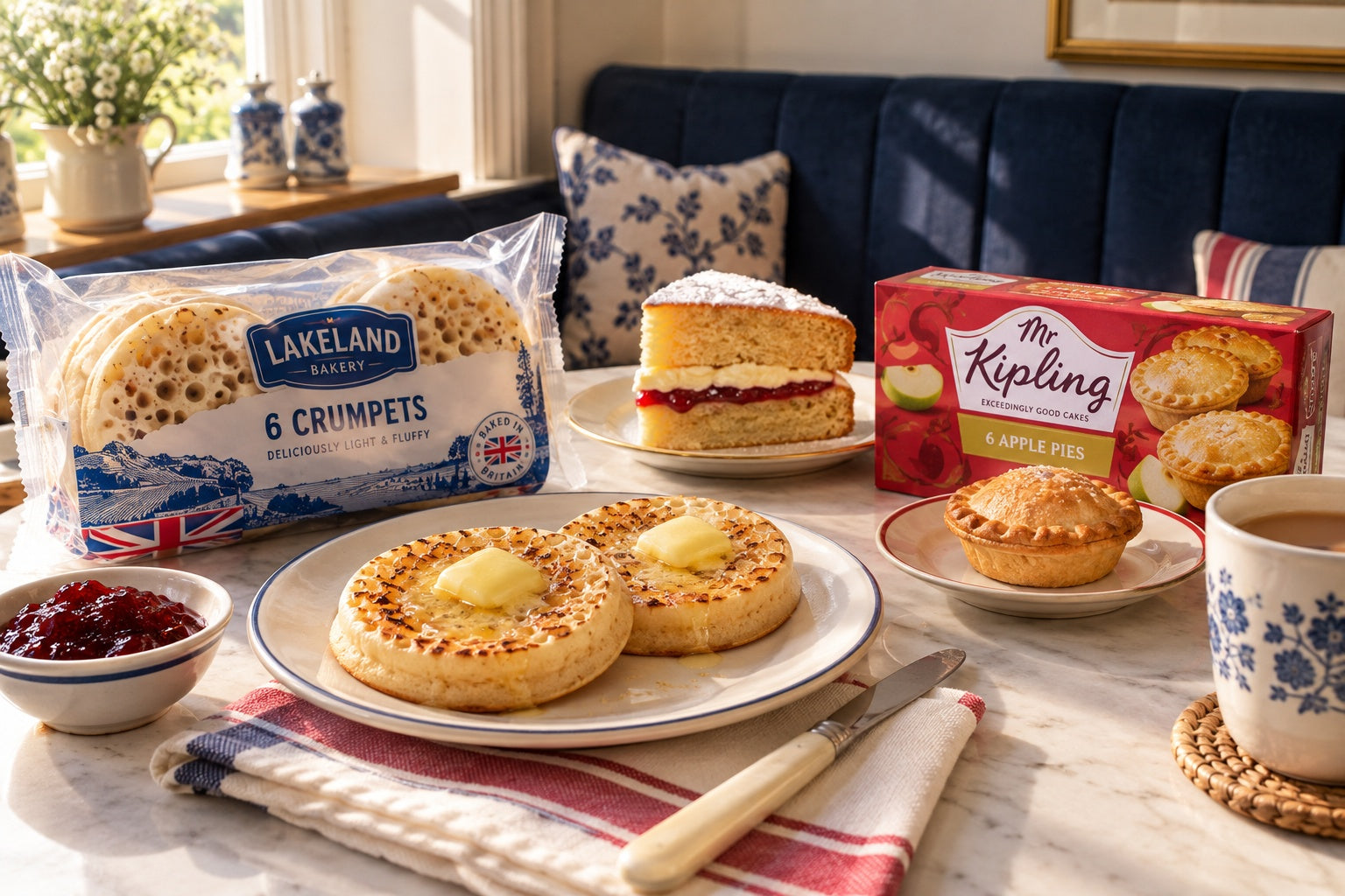 Bakery products and serving ideas