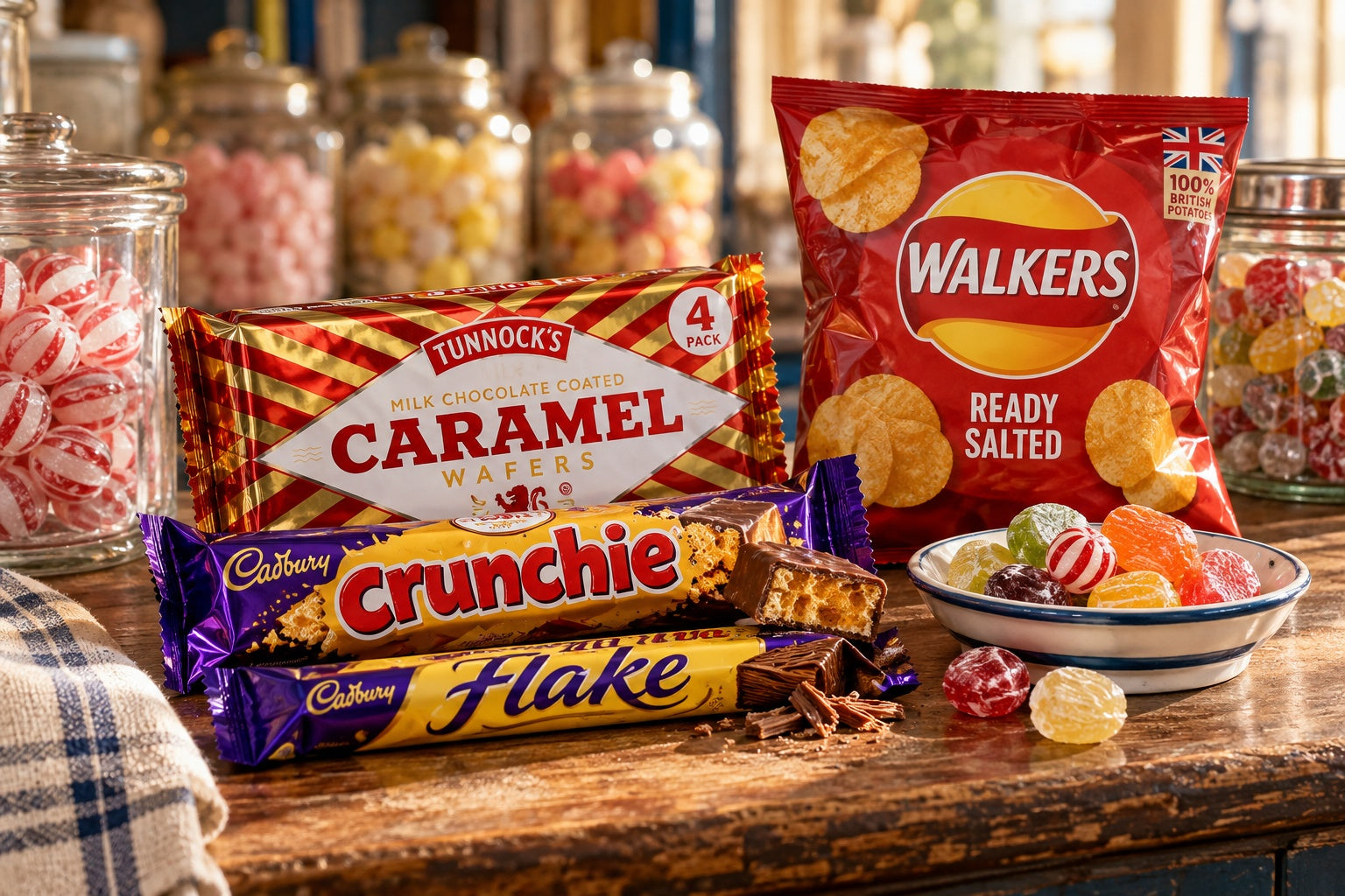 Sweets & Crisps products and serving ideas